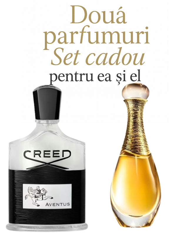 Set cadou: Creed Aventus 100ml (Tester) +Christian Dior J’Adore 100ml (Tester)